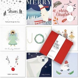 10 Unique Christmas Cards & Envelopes - ECO
FRIENDLY, made in UK 100%
Recyclable